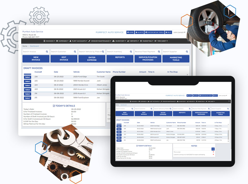 Auto Repair Shop Management Software