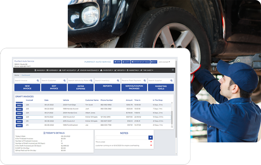 Auto Repair Management Software